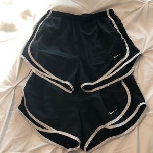 nike shorts , 2 for 35 , 1 for 20
